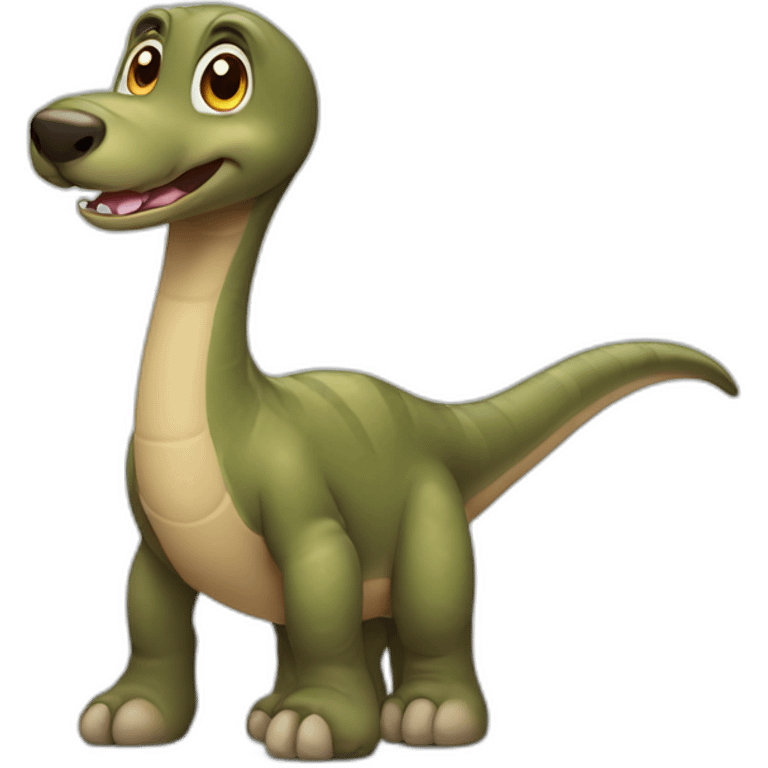 diplodocus dog emoji