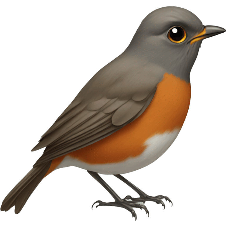 Robin bird emoji