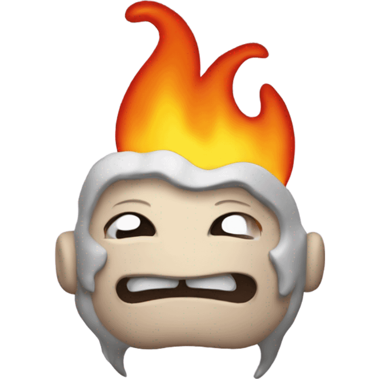 Flaming doo emoji