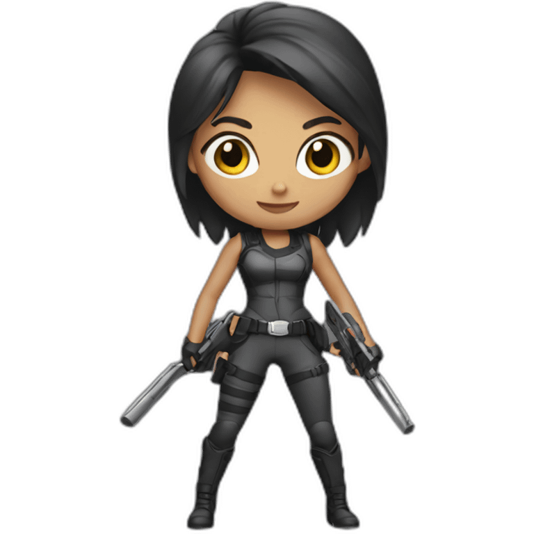 Action girl emoji