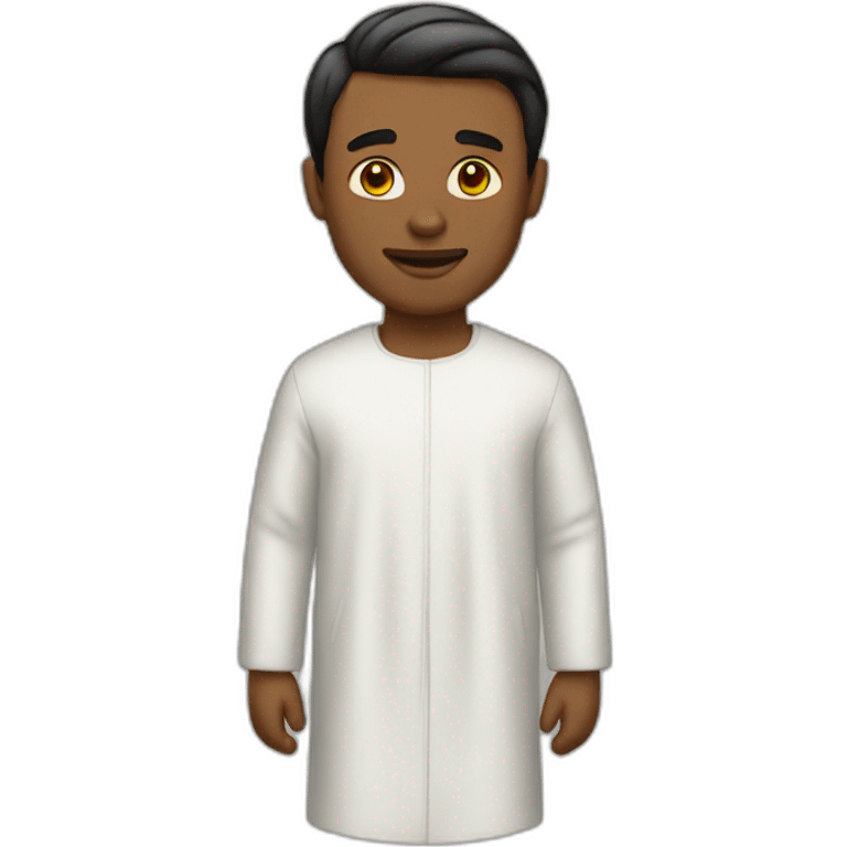 Homme en robe  emoji