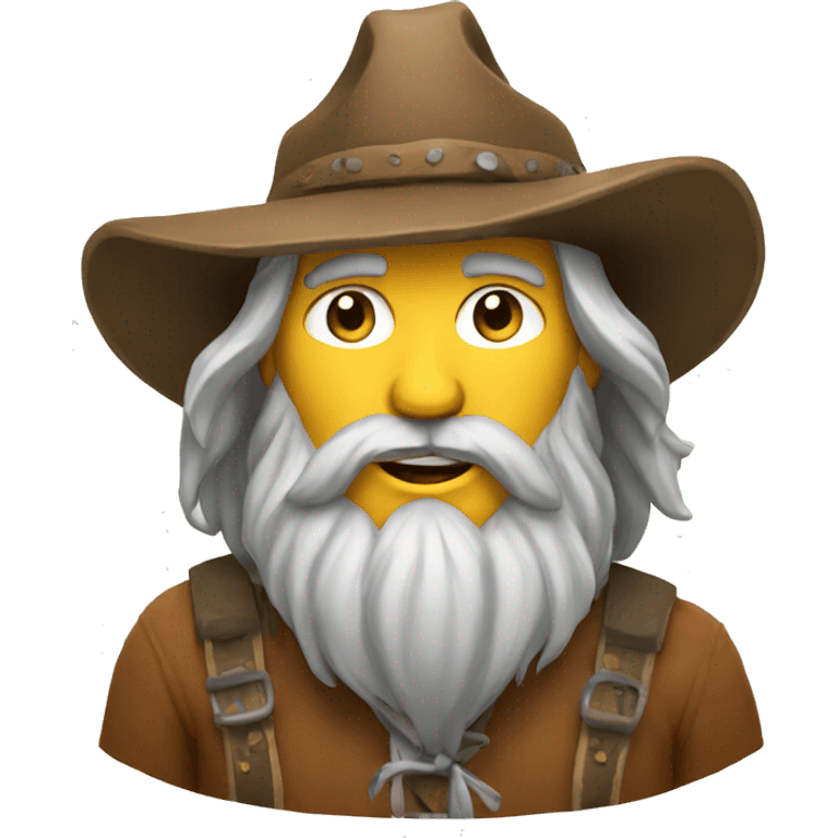 mountain man emoji