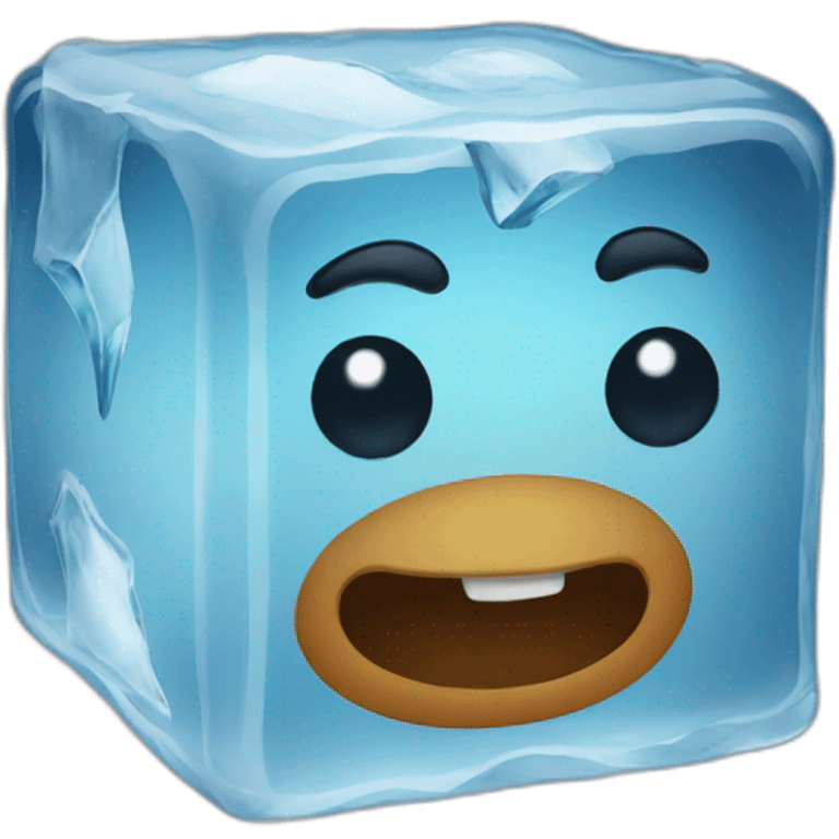 Ice cube emoji