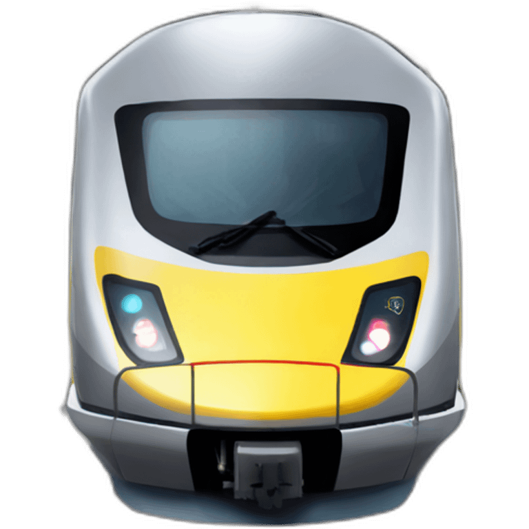 Eurostar train emoji