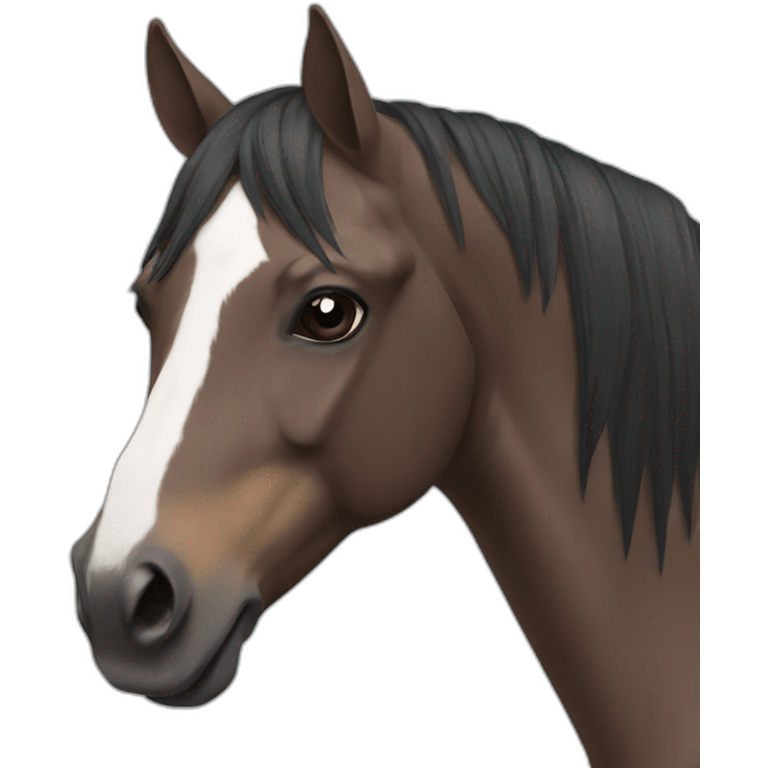 Cheval bai emoji