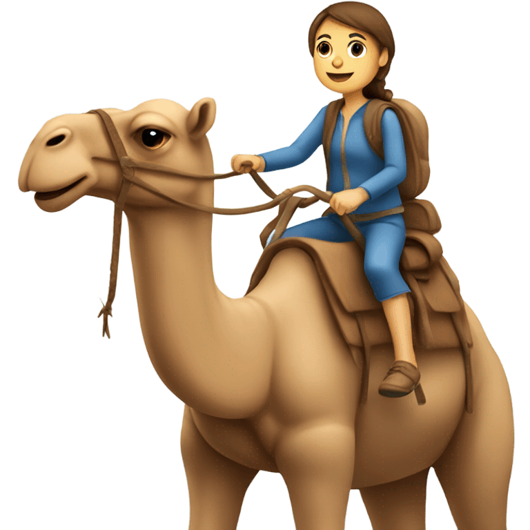 Me riding a camel emoji