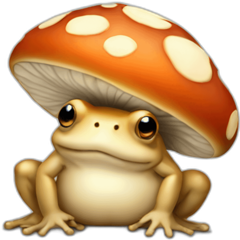 Toad the mushroom emoji