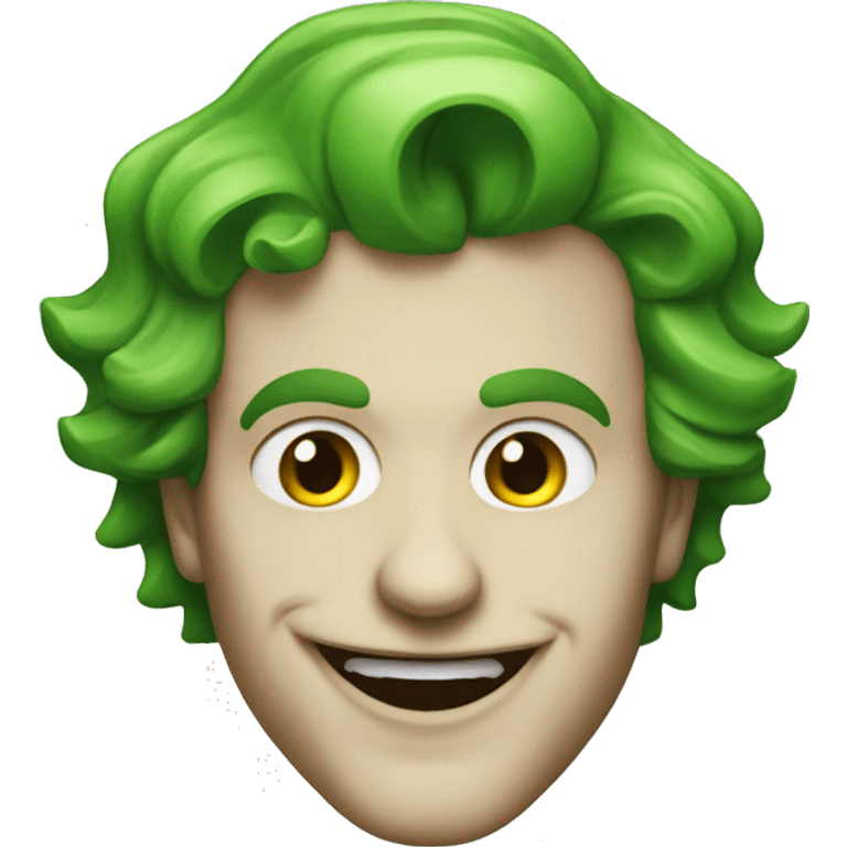 joker verde calvo emoji