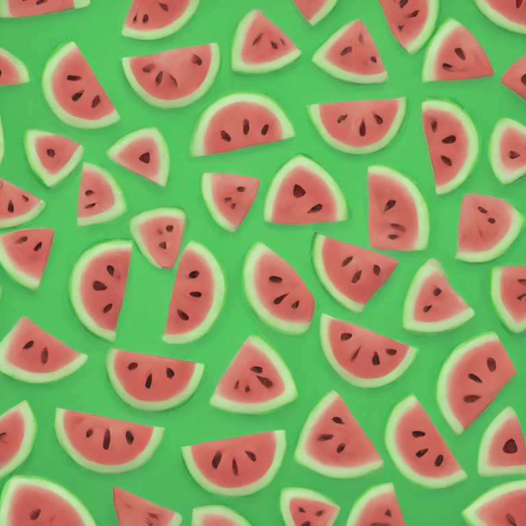 Watermelon heart emoji