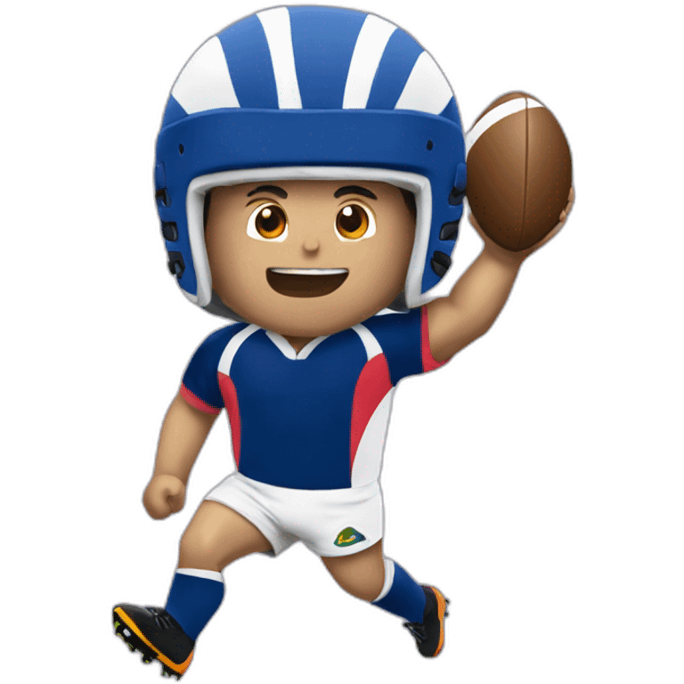 Joueur de rugby emoji