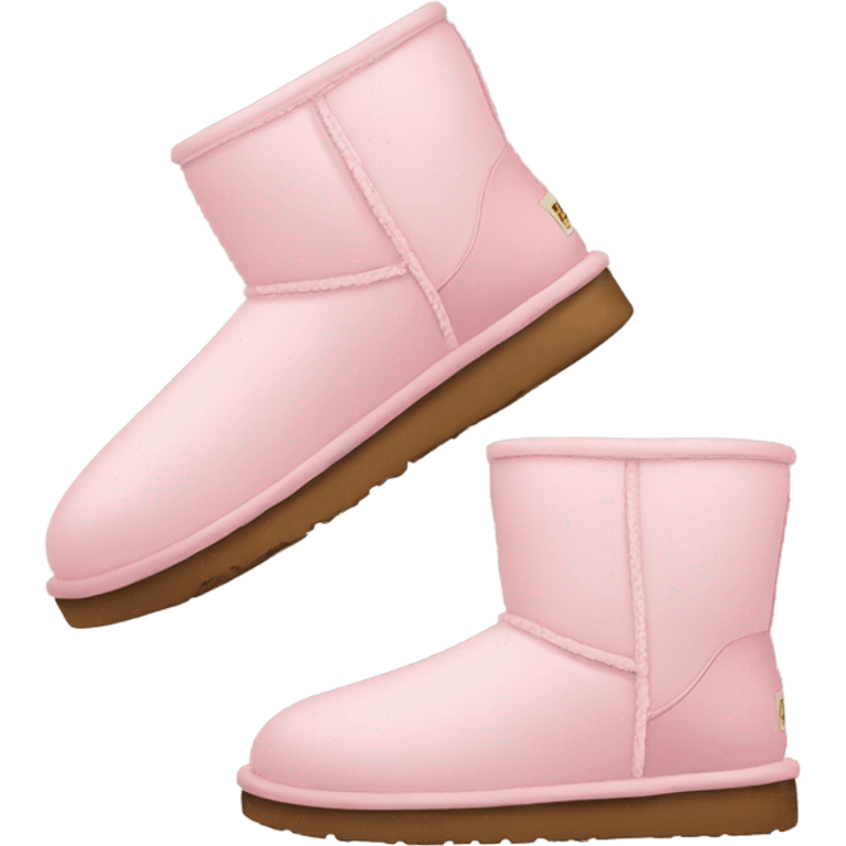 light pink uggs emoji