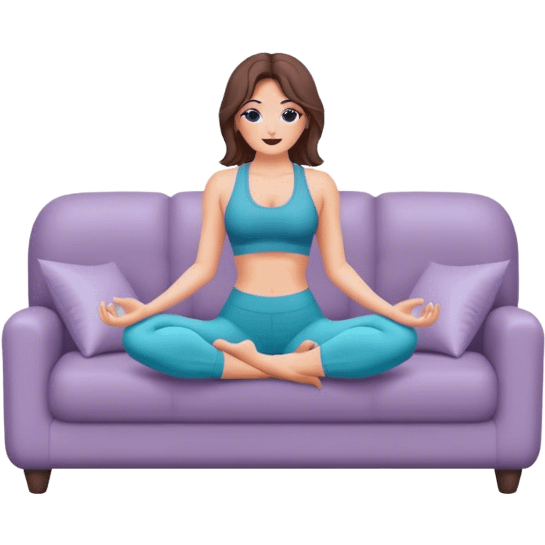 realistic kylie janner in yoga pants on couch emoji