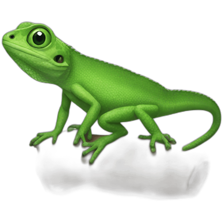 Lizard-Zuckerberg emoji