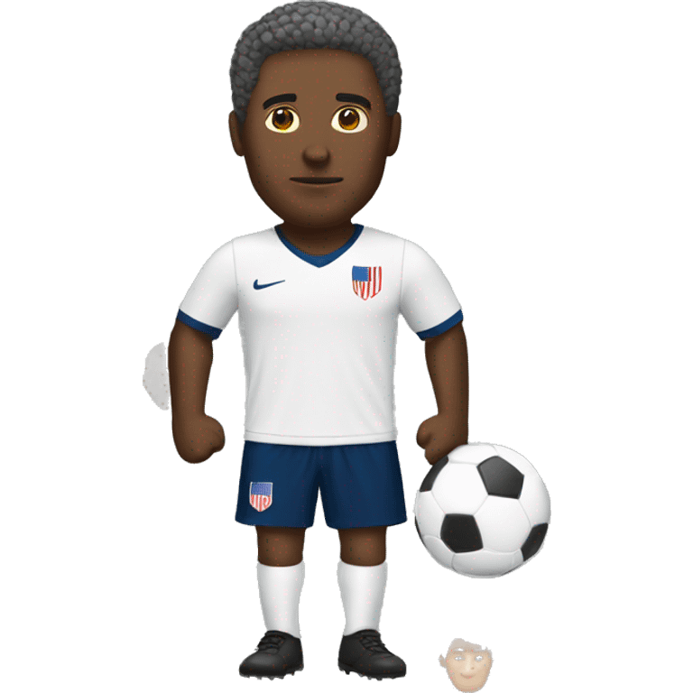 USA white man soccer emoji