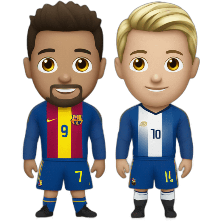 Ronaldo et Messi  emoji