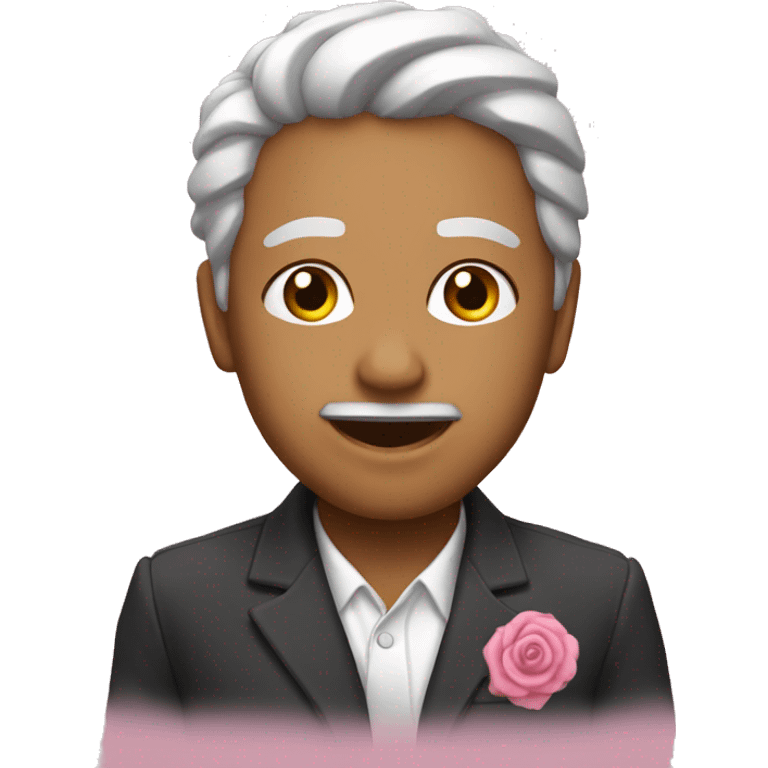 Lazo rosa emoji