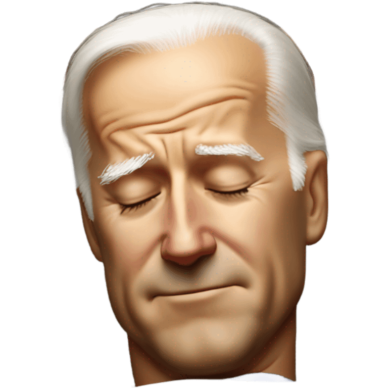 Joe Biden sleeping emoji