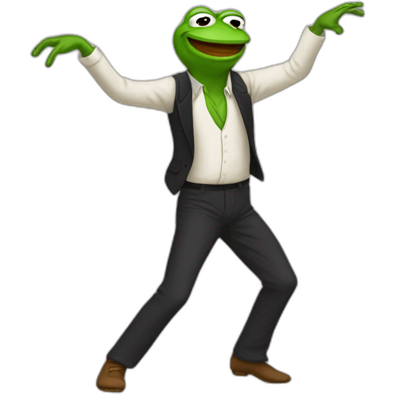 Dancing pepe emoji