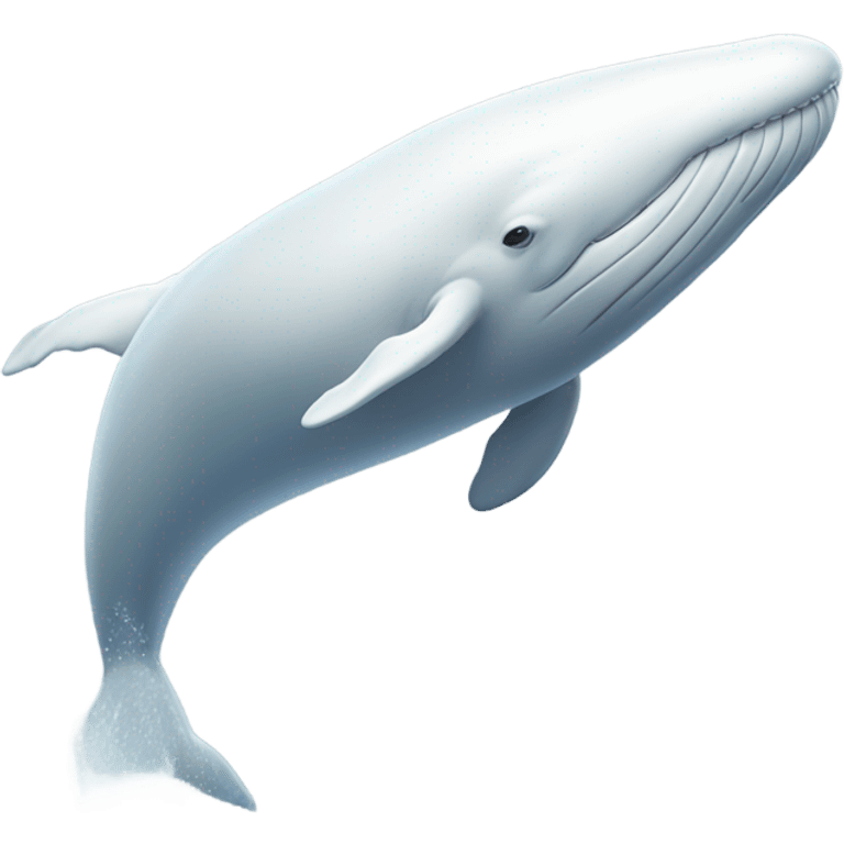 white whale , underside emoji