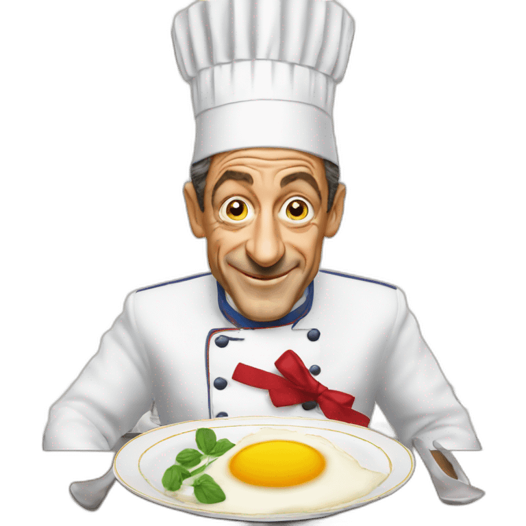 Sarkozy cuisinier emoji