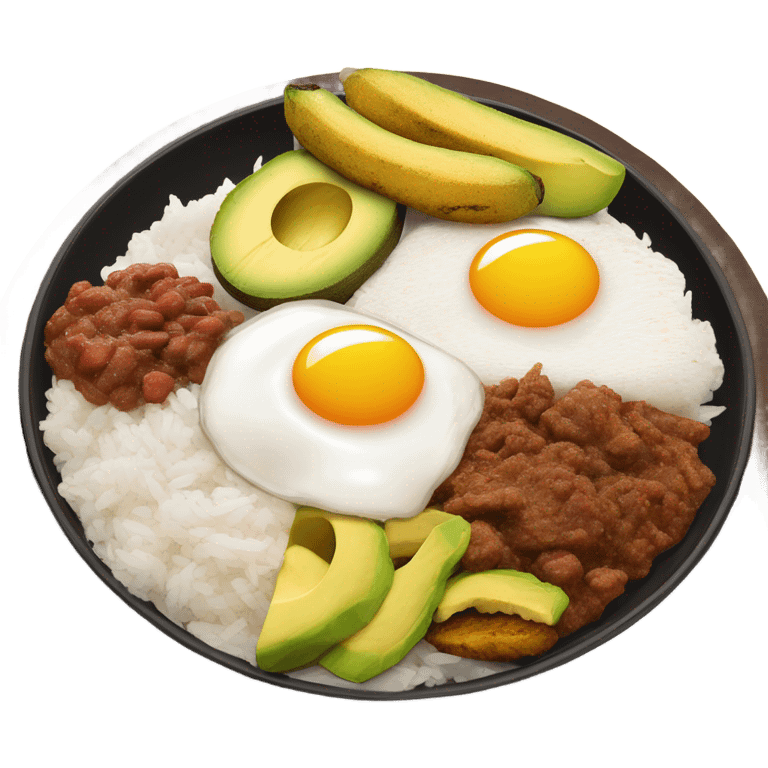 plato tipico colombiano emoji