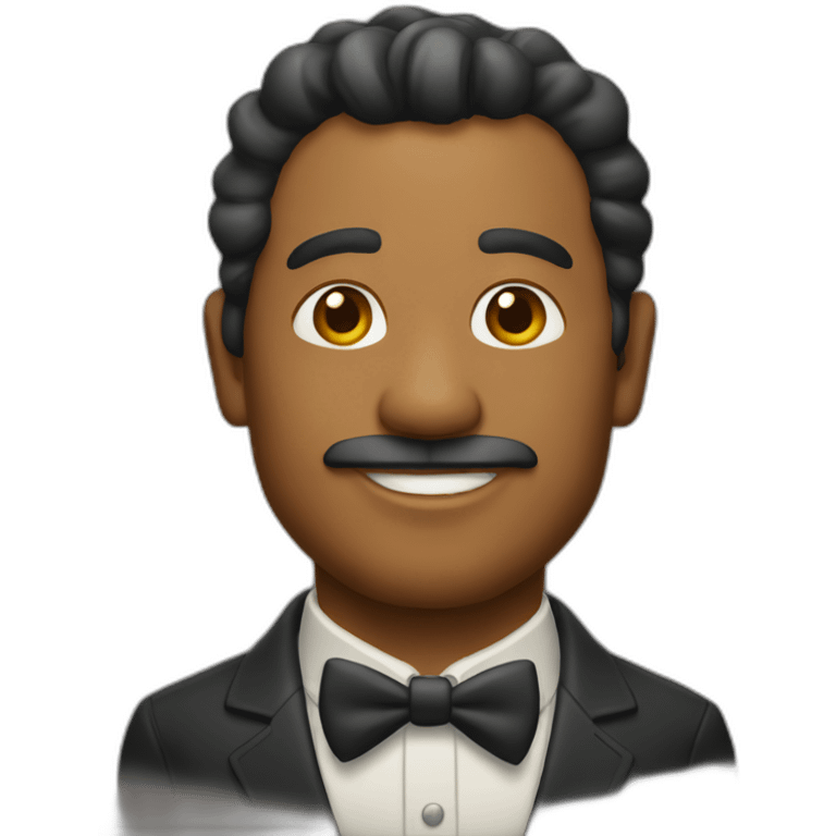 The gentleman from San Francisco emoji