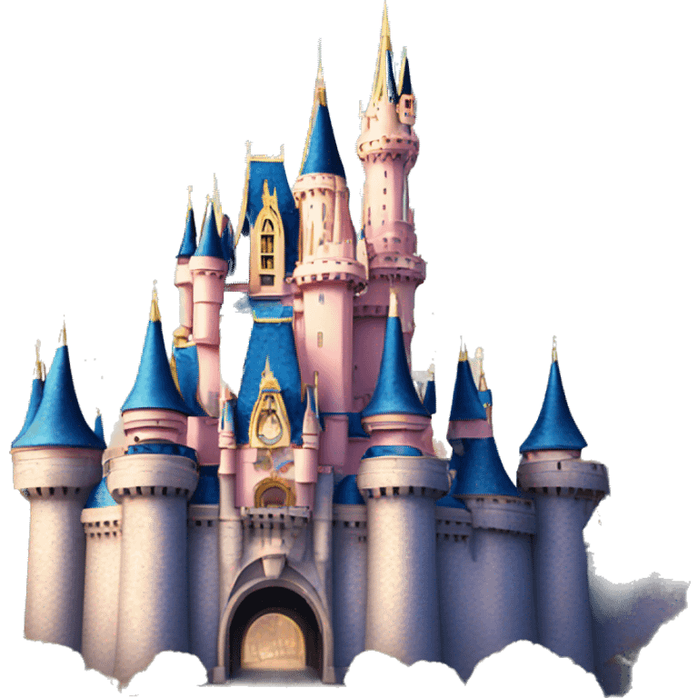 Sparkle Disney castle  emoji