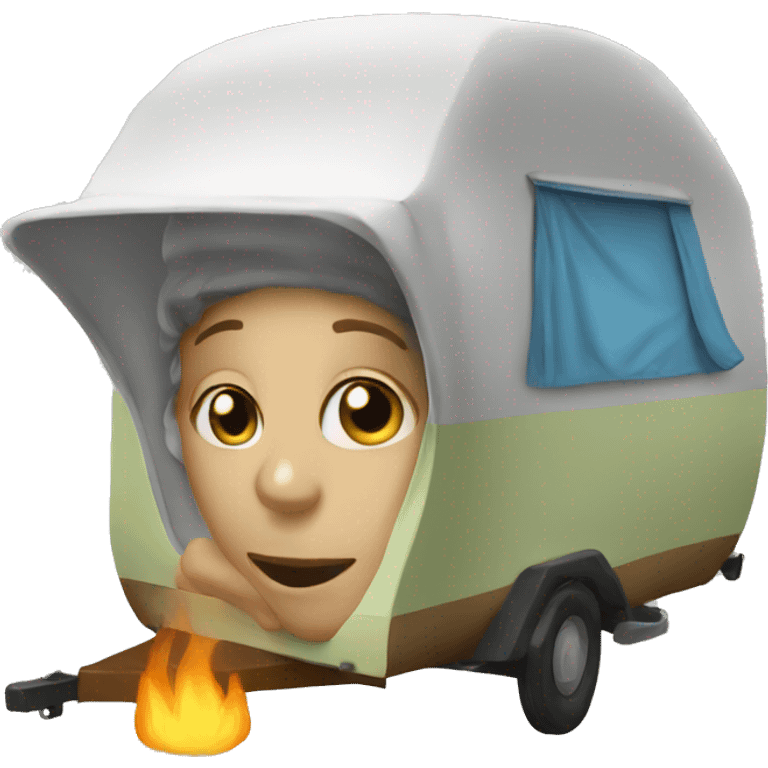 Camper emoji