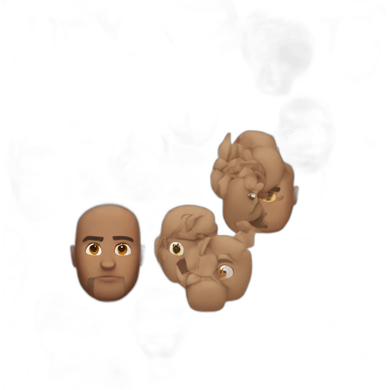 avatar version of dwayne johnson emoji