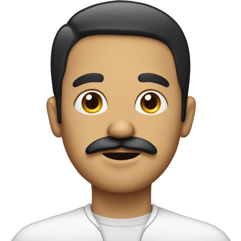 germán man with small mustache in the middle  emoji