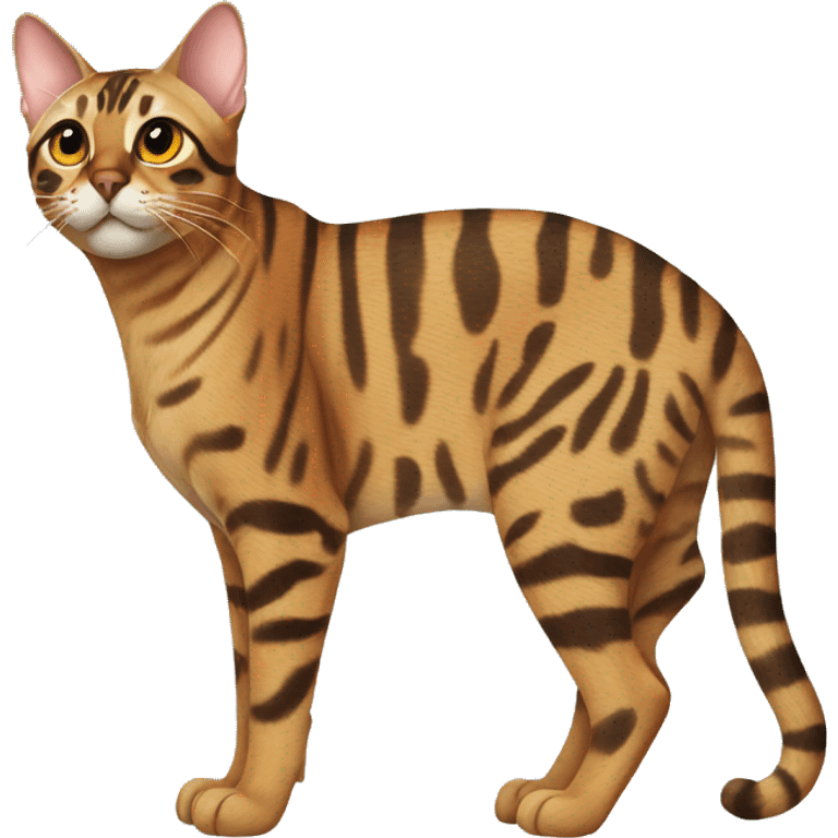 Bengal cat emoji