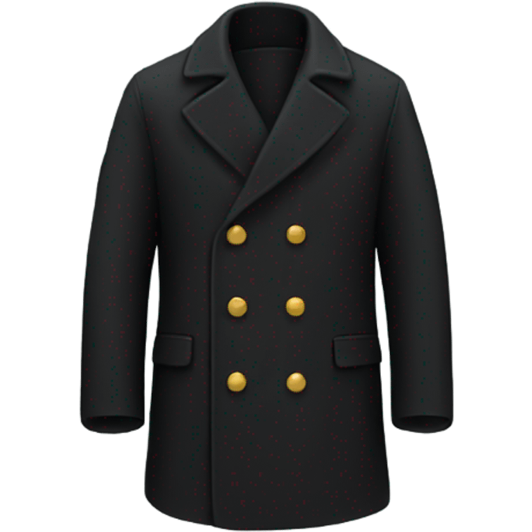 Black coat emoji