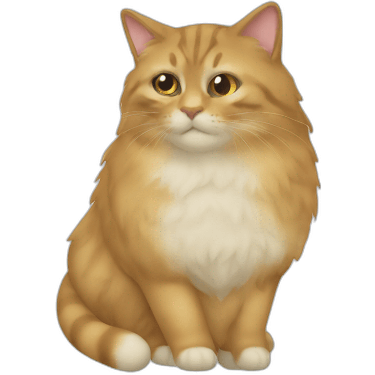 Chat avec des pantoufles emoji