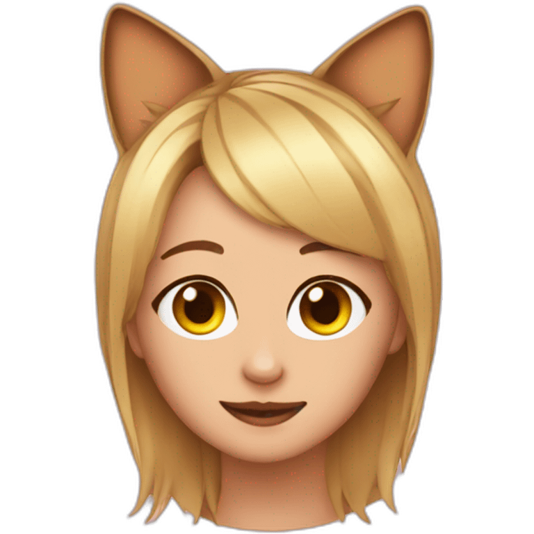 sexy cat ears emoji