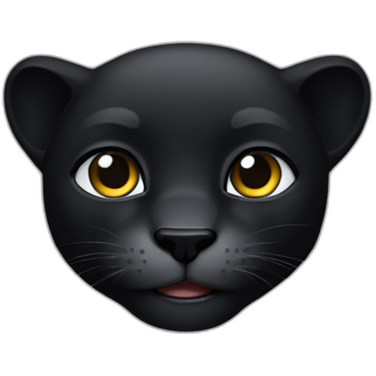 black panter emoji