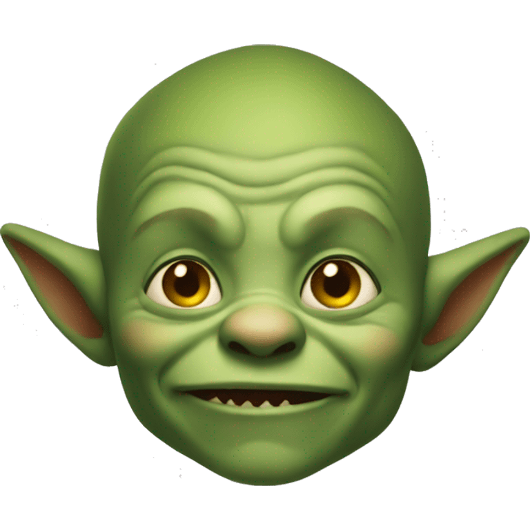 Cute goblin  emoji