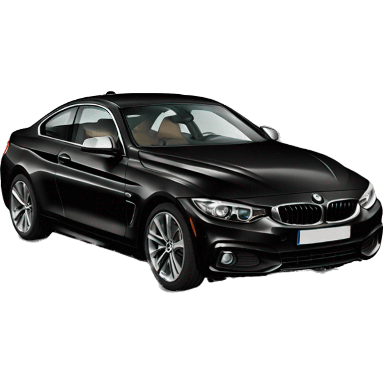 Black bmw 440i emoji