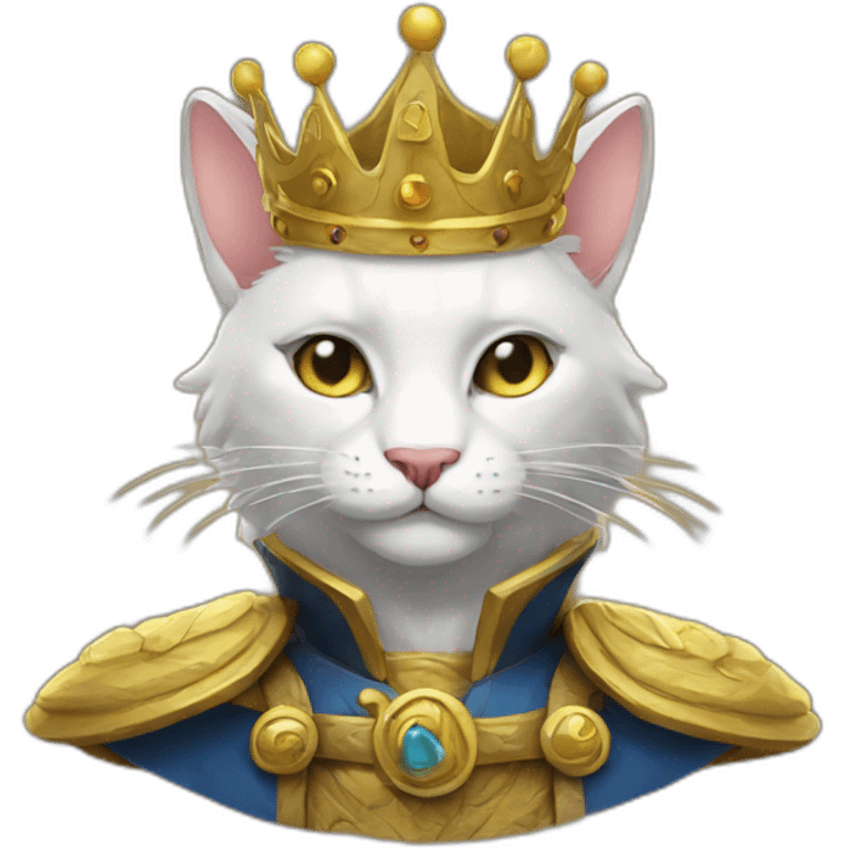 cat king emoji