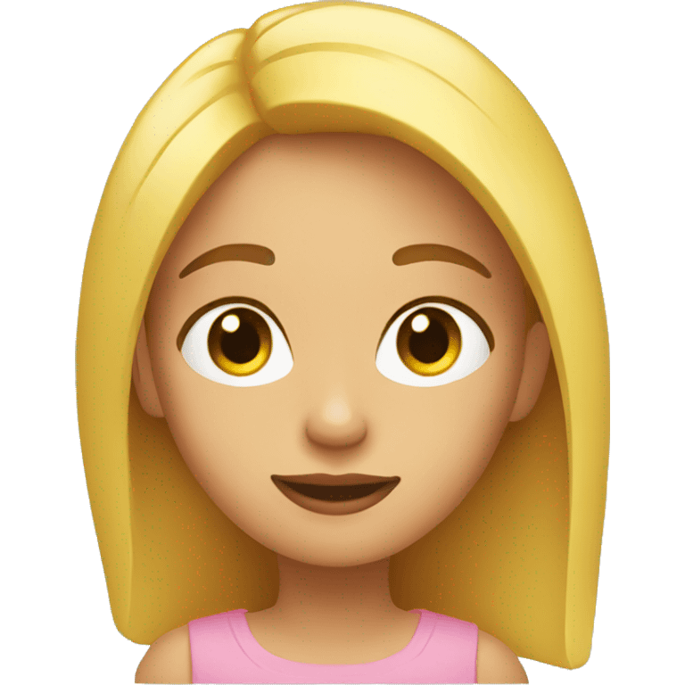 Chica rubia  emoji