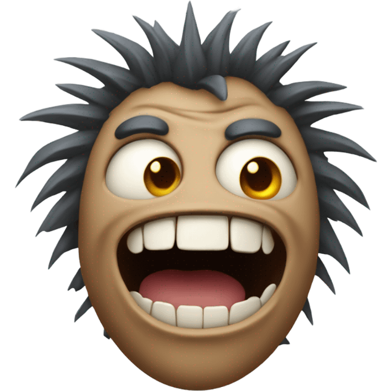 ugliest scariest emoji you can make emoji