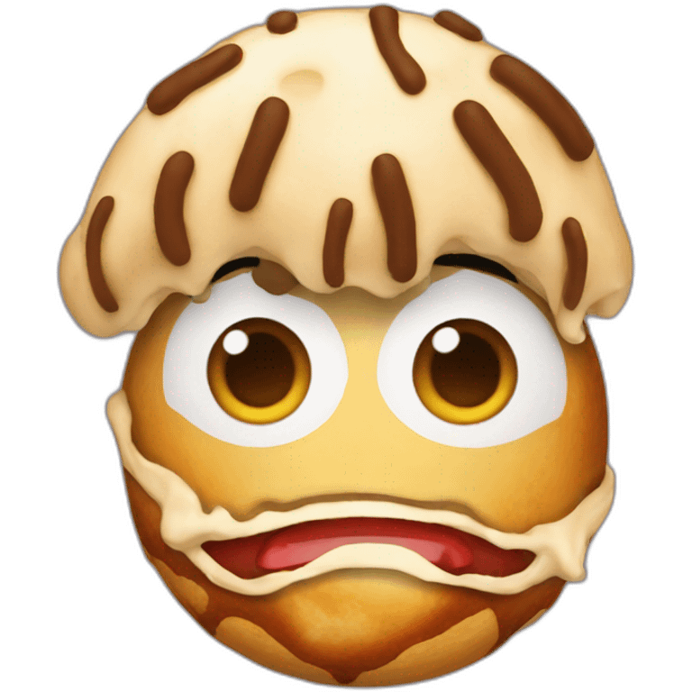 takoyaki noface emoji