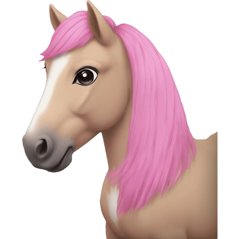 pink pony ofifice emoji