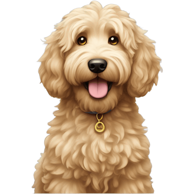 Goldendoodle emoji