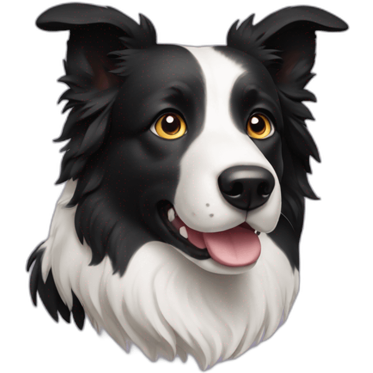 border collie dog emoji