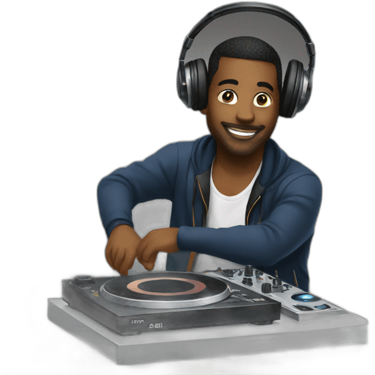 Dj in the mix emoji