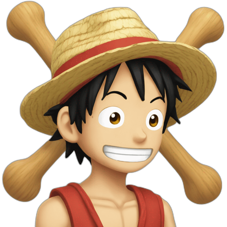 Luffy emoji