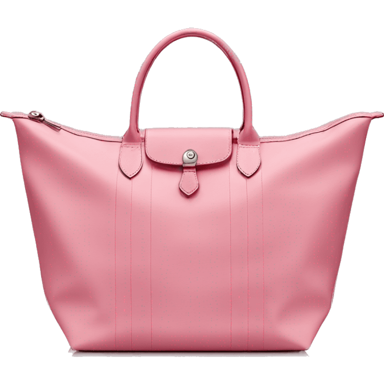 bag longchamps pink emoji