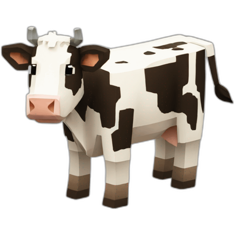 Cow in Minecraft  emoji