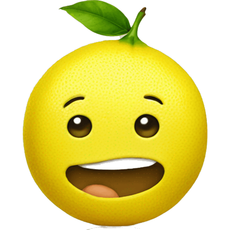 lemon emoji