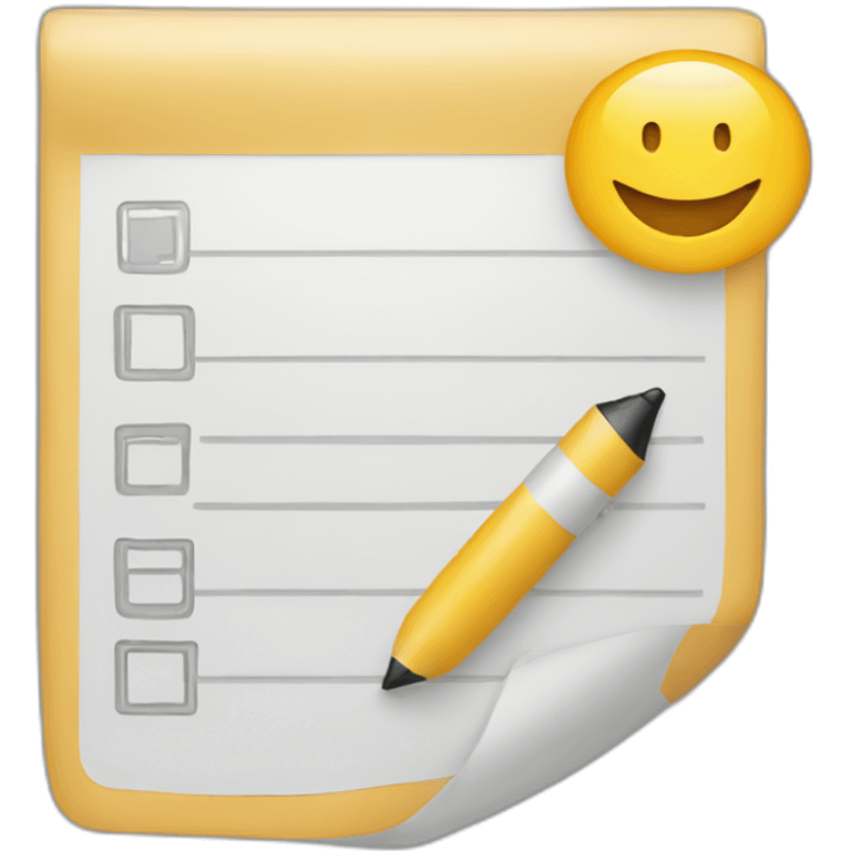 Checklist emoji